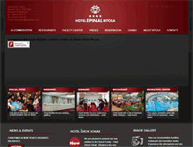 Tablet Screenshot of hotelepinal.com